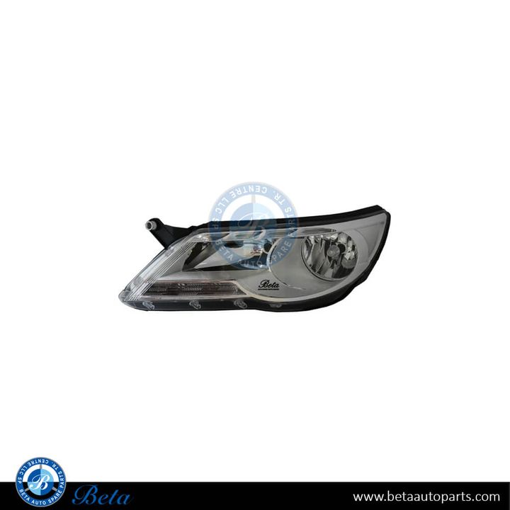 Volkswagen Tiguan (2008-2011), Headlamp Normal (Left), Depo, 5N1941031AB