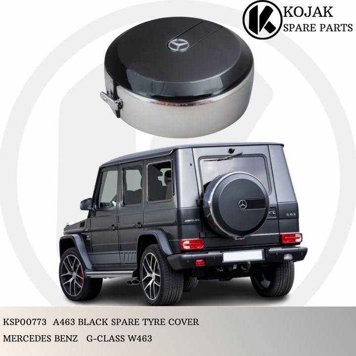 Mercedes-Benz G-Class W463 Black Spare Tyre Cover
