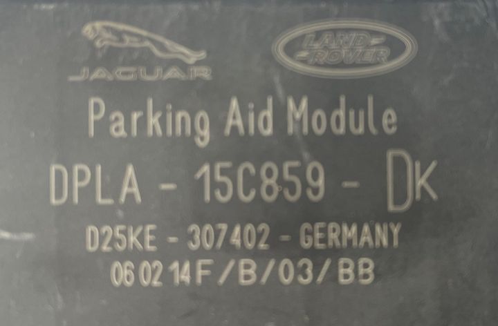 Parking Assist Control Module - 2014 Land Rover RANGE ROVER SPORT