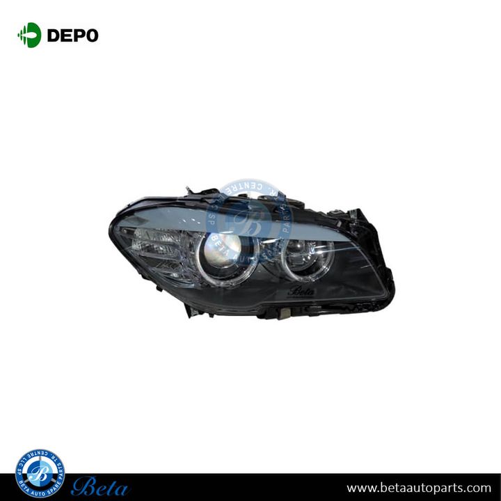 BMW 5 Series F10 (2010-2013), Headlamp Normal (Right), Depo, 7203240