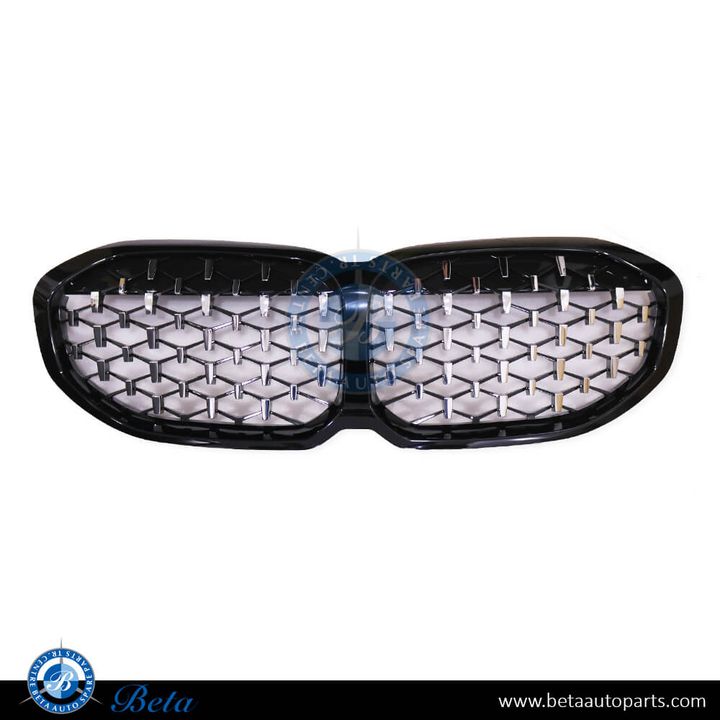 BMW 1 Series F40 (2020-2024), Radiator Grille (Black and Chrome), China, 51135A39367