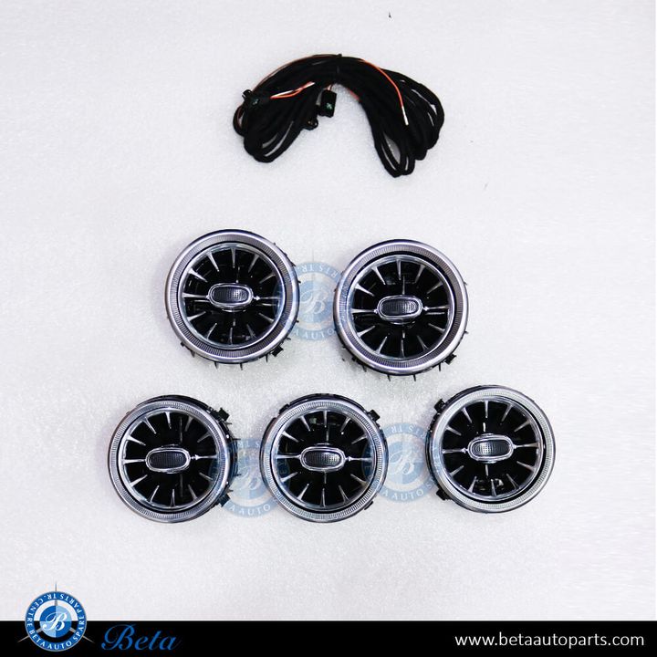 Mercedes C-Class / GLC-Class W205 / W253 / C253 (2015-2018), Front Fresh AC Air Grille 3 Colors, China, 2058300301 / 2058303900 / 2058304000