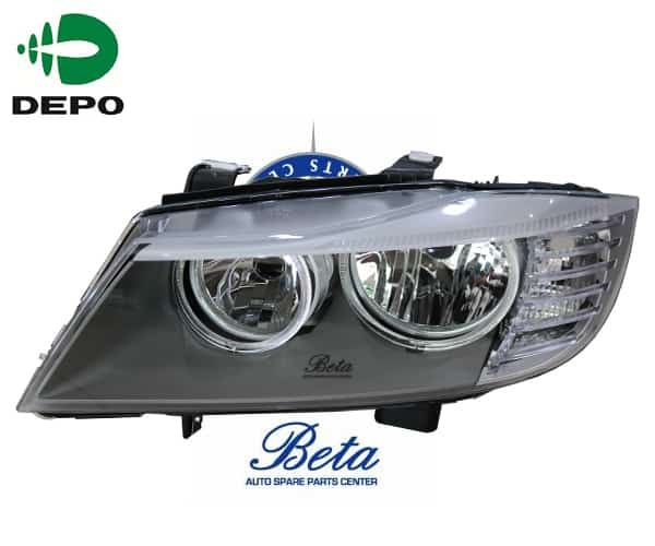 BMW 3 Series E90 LCI (2009-2011), Headlamp Normal (Left), Depo, 7202575