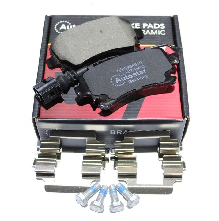 Autostar Germany DISK BRAKE PAD CERAMICS For AUDI A4 A8 A6 Transporter T5 T6, Multivan T5 7E0698451B