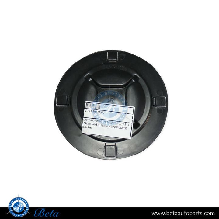 Mercedes W177 / W247 / X247 / C118 (2019-Up), Front Wheel Fender Liner Cover, China, 2476910500