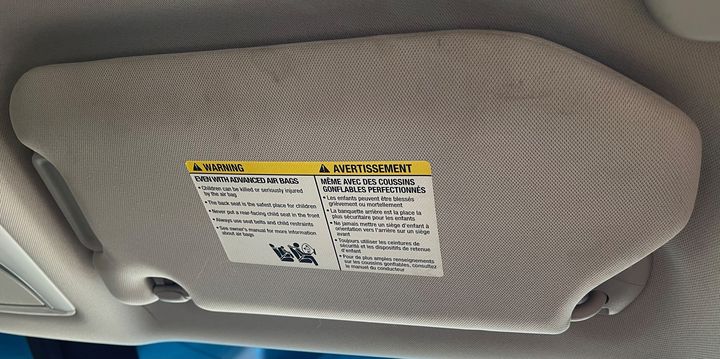 Sun visor - 2014 Infiniti QX60