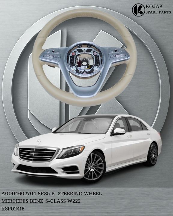 Steering Wheel Mercedes-Benz S-Class W222 Beige