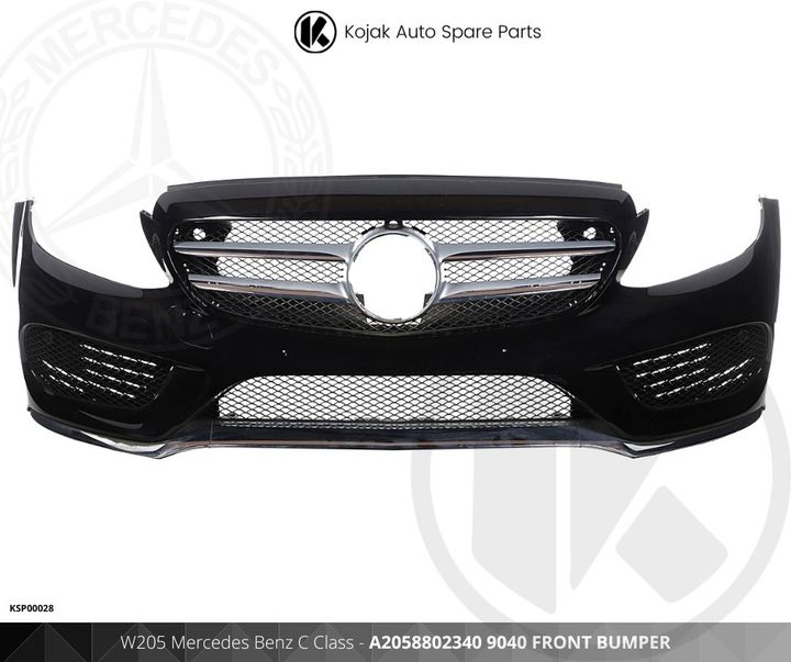 Front Bumper Mercedes-Benz C-Class W205