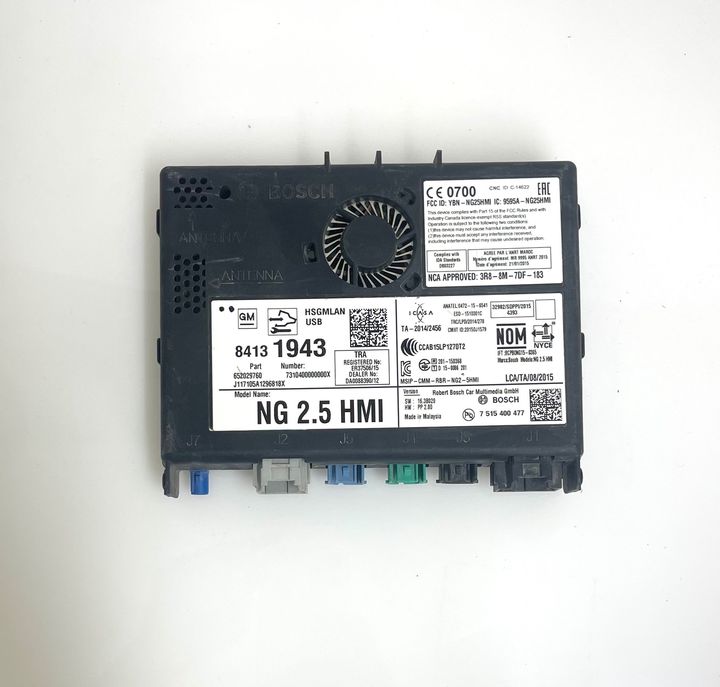 HMI (Human Machine Interface Module) - 2017 Cadillac XTS Luxury FWD