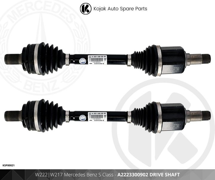 Mercedes Benz S-Class W222 W217 Drive Shaft
