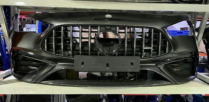 Mercedes-Benz AMG CLE 53 X236 - Front Bumper Matte Black