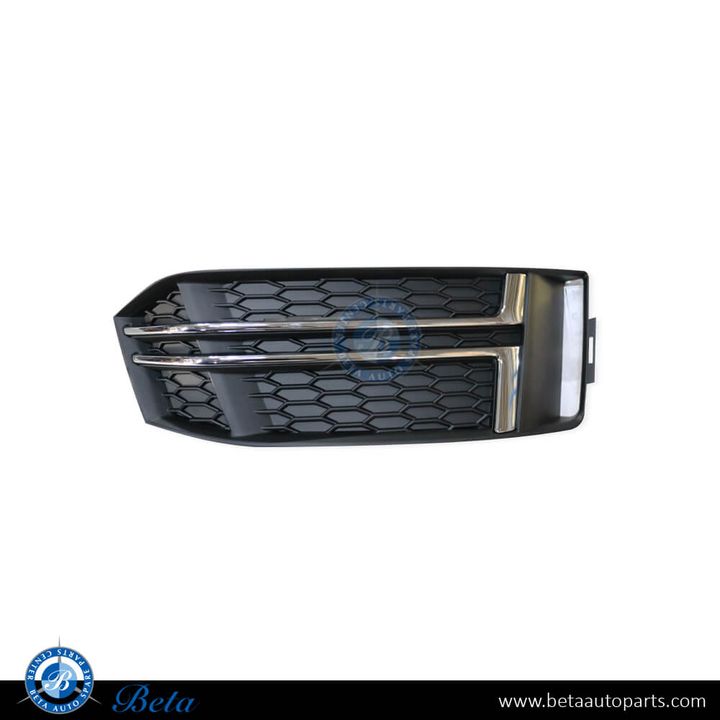 Audi A4 S-Line (2016-2019), Fog Lamp Cover without Hole (Right), China, 8W0807682F
