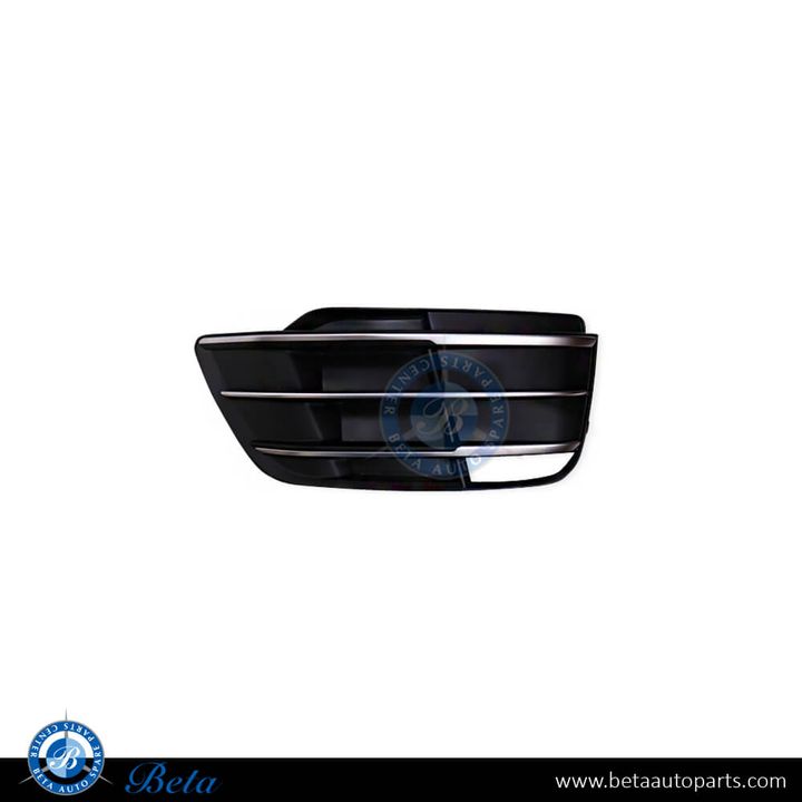 Audi Q5 S-Line (2018-2020), Fog Lamp Cover - Silver (Right), China, 80A807680M