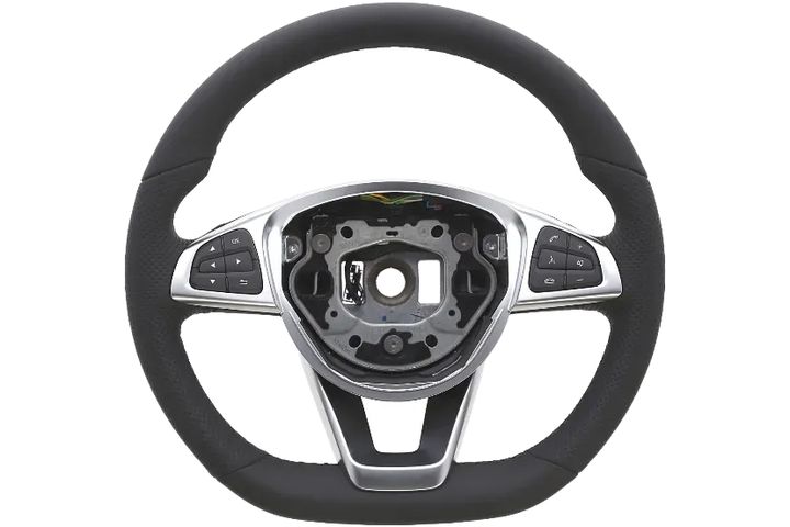 LEATHER  STEERING   WHEEL