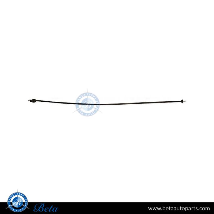 Mercedes ML-Class / GLE-Class W166 (2012-2018), Hood Release Cable (Rear Part), China, 1668801402 / 1668800059