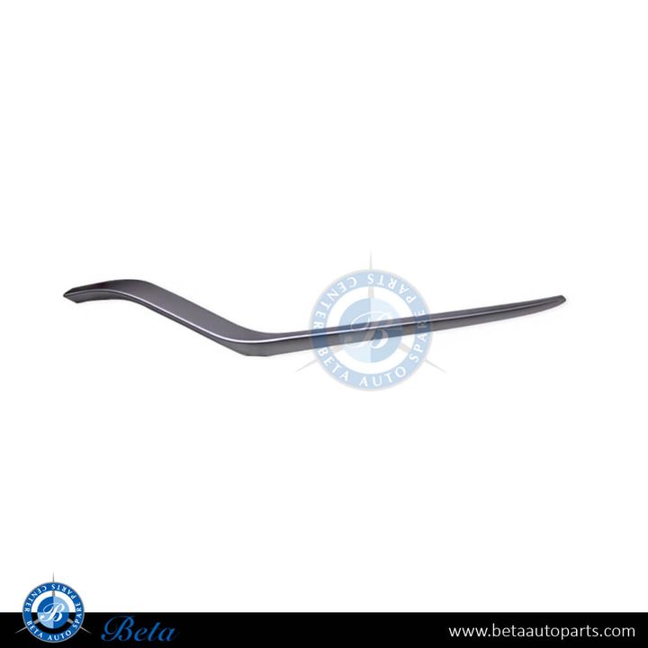 Mercedes E-Class W212 (2014-2016), Front Bumper Lower Moulding AMG E63 Outer - Silver (Left), Taiwan, 2128853374