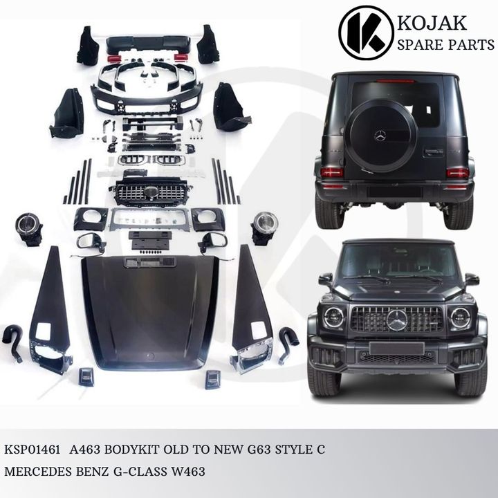 Mercedes-Benz G-Class W463 Old to New G63 Style Body Kit