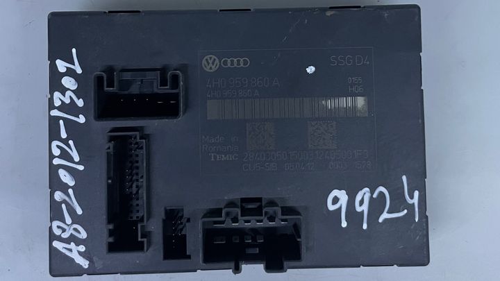 Seat Control Module - 2012 Audi A8