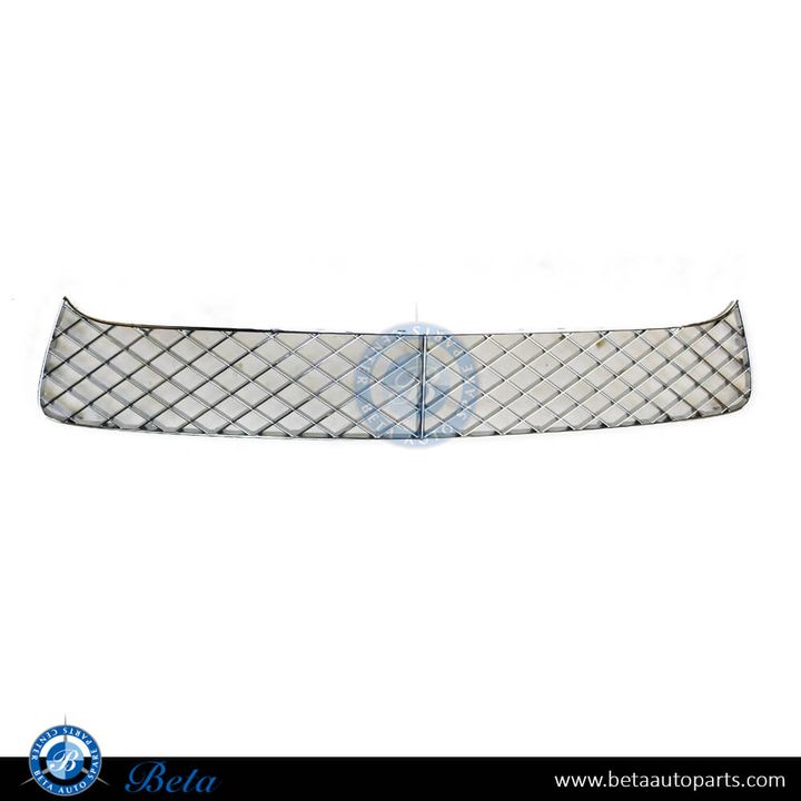 Bentley Continental GT (2012-2015), Front bumper Lower Grille - Chrome (Center), China, 3W3807667F