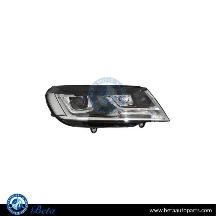 Volkswagen Touareg (2015-2017), Headlamp Xenon LED (Right), Hella, 7P1941754B