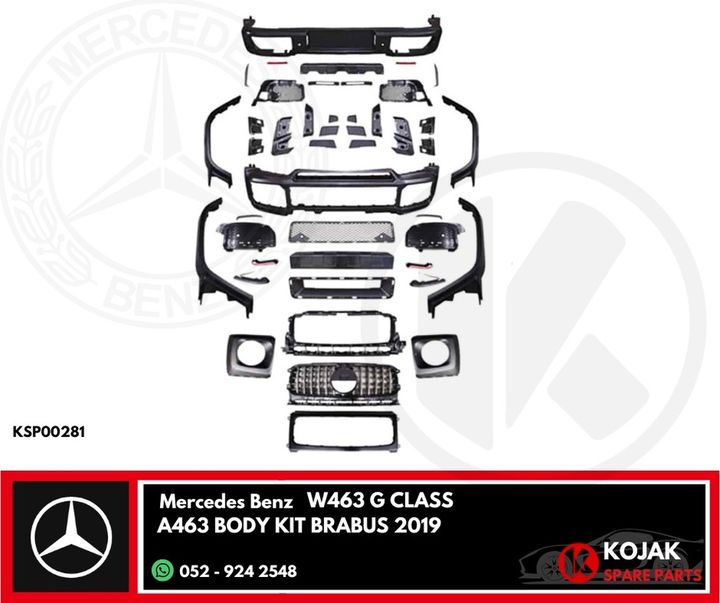 Mercedes Benz W463 G Class A463 Brabus Body Kit 2019