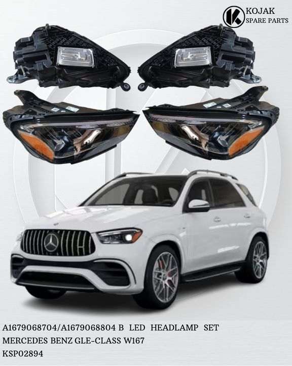 LED Headlamp Set Mercedes-Benz GLE-Class W167