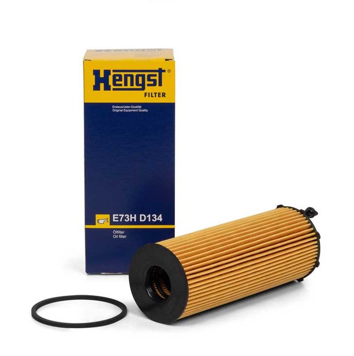 Hengst (HEN # E73HD134) OIL FILTER For Audi A4 A5 A6 A8 Q7 Phaeton Touareg I 057115561L