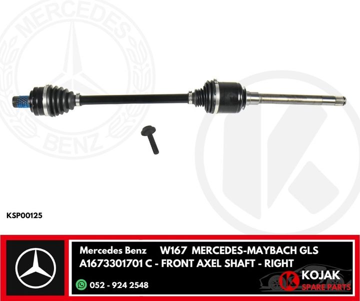 Front Axle Shaft Right Mercedes-Benz GLS W167