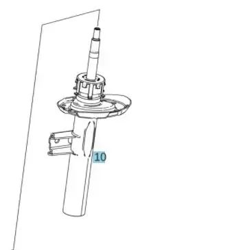 a1773231300   shock absorber strut