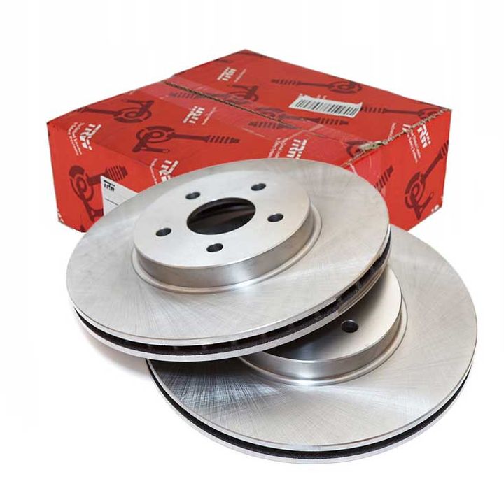 TRW (TRW # DF4389S) BRAKE DISC REAR AXLE For BMW 7 (E65, E66, E67) 34211166129