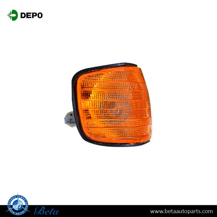 Mercedes S-Class W126 (1985-1992), Corner Lamp - Yellow (Right), Depo, 0008208521