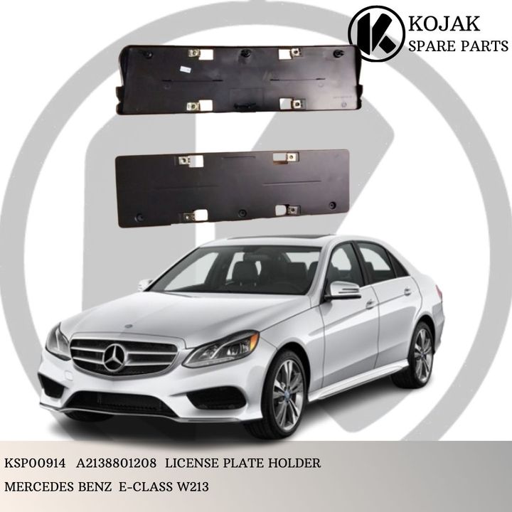 License Plate Holder Mercedes Benz E-Class W213