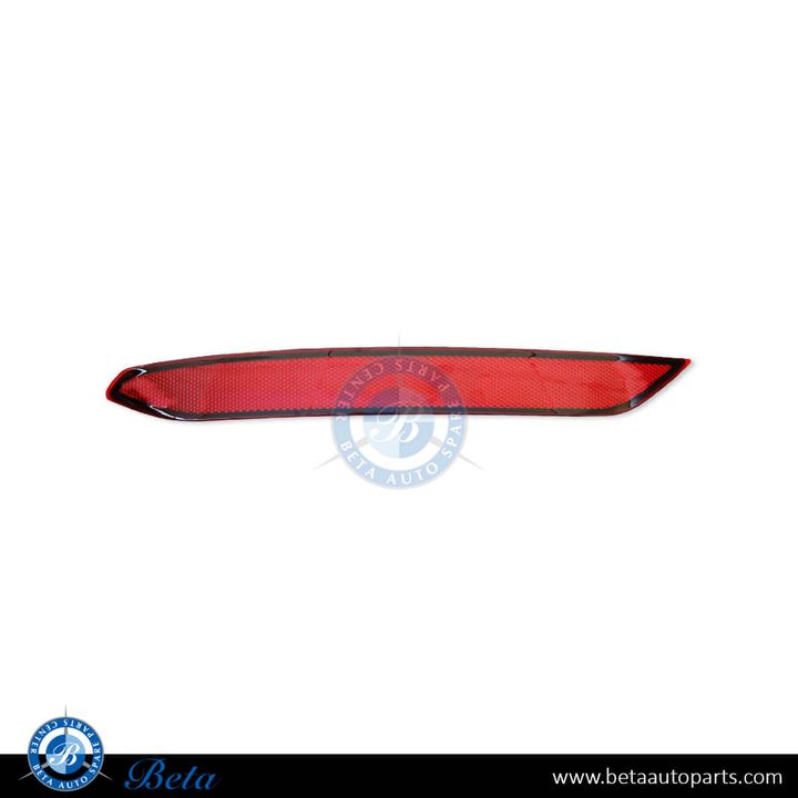 Volkswagen Jetta (2019-Up), Rear Bumper Reflector (Left), China, 17G945105