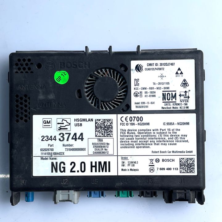 HMI (Human Machine Interface Module) - 2015 GMC DENALI