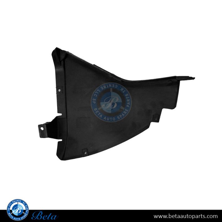 BMW 5 Series F10 (2010-2016), Front Wheel Fender Liner Triangular Cover M-Tek (Left), 51758045195