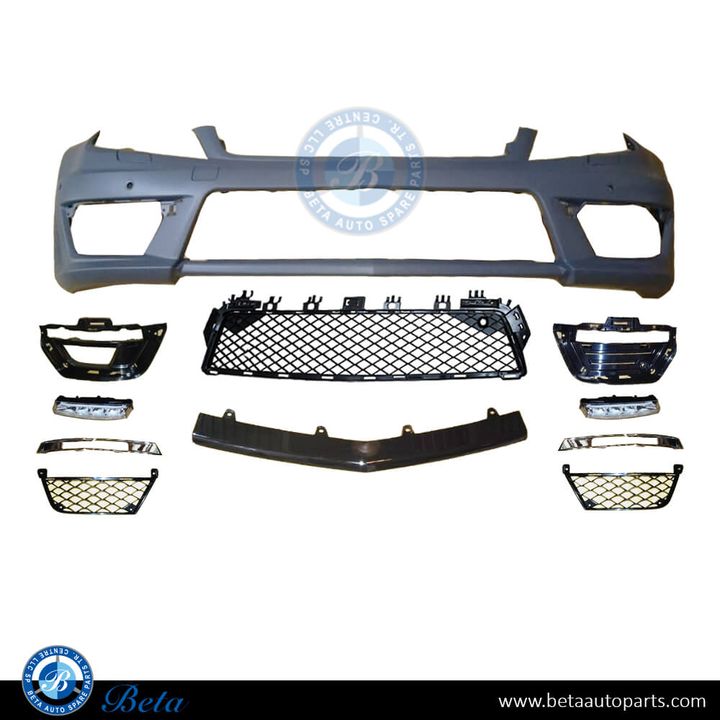 Mercedes C-Class W204 (2011-2014), Front Bumper with PDC C63 Look, Taiwan, 2048808847