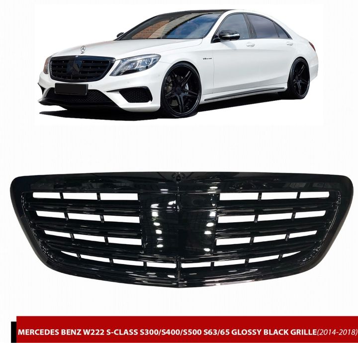 W 222 grill black  before restarting  Radar working.Camera