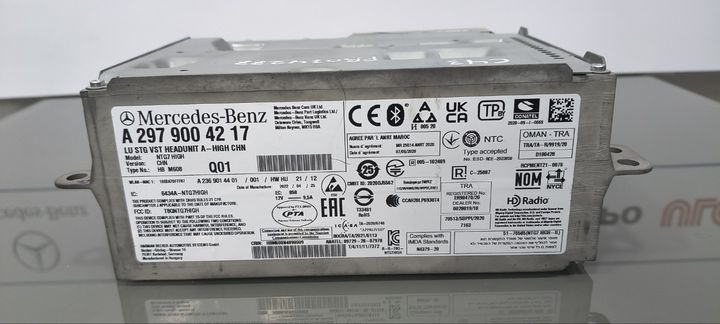 Mercedes-Benz NTG7 HIGH Head Unit MBUX