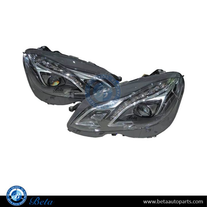 Mercedes E-Class W212 (2010-2013), Headlamp Upgrade from Normal to 2014 Dynamic Xenon Look, China, 2128202339 / 2128202439