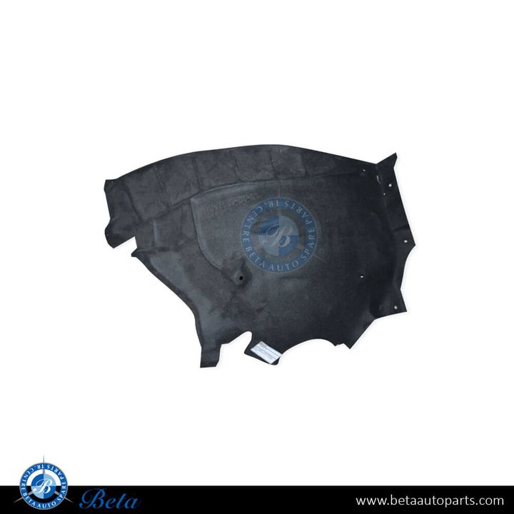 Audi Q8 (2019-Up), Front Wheel Fender Liner Rear Half Flannel (Right), China, 4M8821192, 4M8821192C