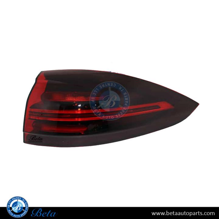 Porsche Cayenne (2015-2017), Tail Lamp LED Black (Right), Valeo, 95863106210 / 95863106211