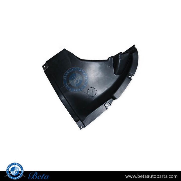 BMW X3 G01 (2018-2023), Front Wheel Fender Liner Triangular Cover - Injection (Right), China, 51717496476