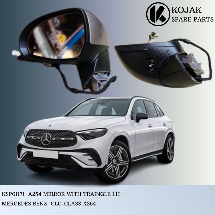 Left Side Mirror with Triangle Mercedes-Benz GLC-Class X254