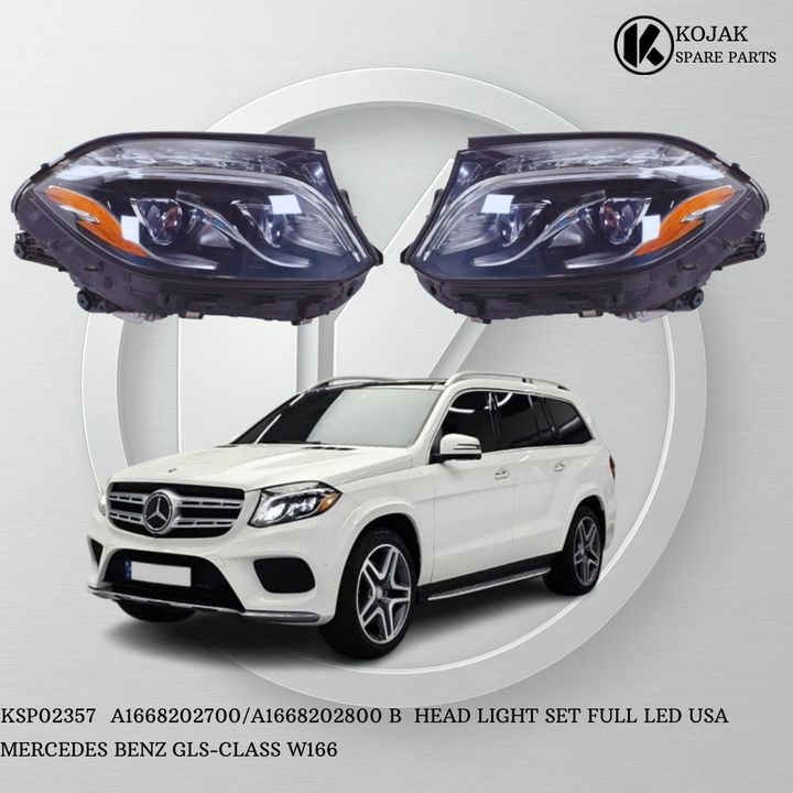 Headlight Set Mercedes-Benz GLS-Class W166 Full LED USA