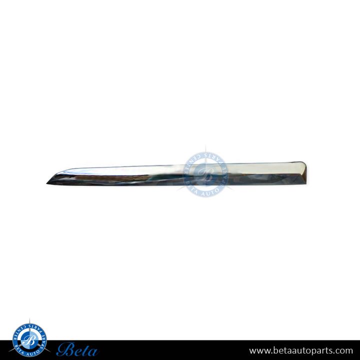 BMW 7 Series G11 / G12 LCI (2020-2022), Rear Bumper Moulding M-Tek - Chrome (Left), China, 51128076423