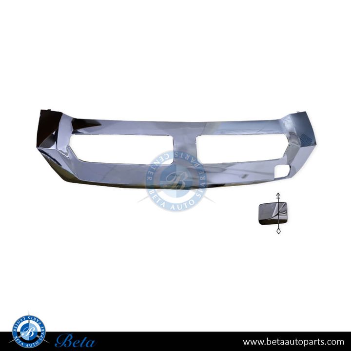 Mercedes ML-Class W166 (2012-2014), Front Bumper Lower Moulding - Chrome (Center), Taiwan, 1668858025