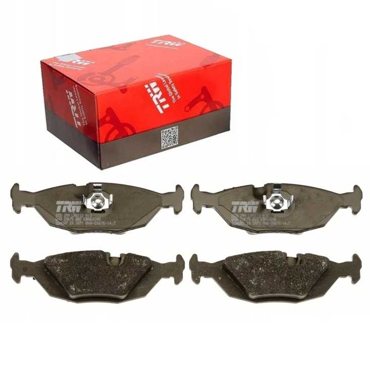 TRW (TRW # GDB299) BRAKE PAD REAR AXLE For BMW 34211157925