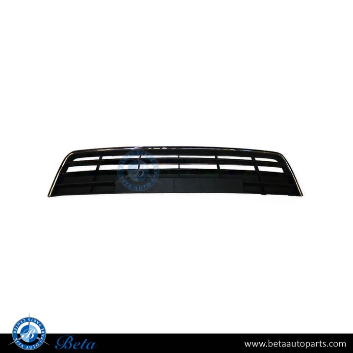 Volkswagen Tiguan (2012-2016), Front Bumper Lower Grille with Black Moulding (Center), China, 5N0853677H9B9