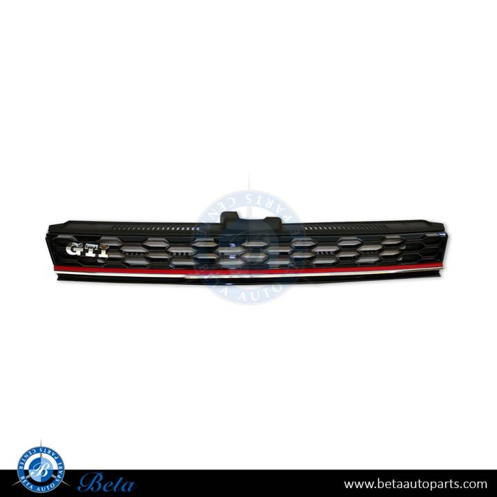 Volkswagen Golf 7.5 GTI (2017-2019), Radiator Grille, China, 5GG853653D