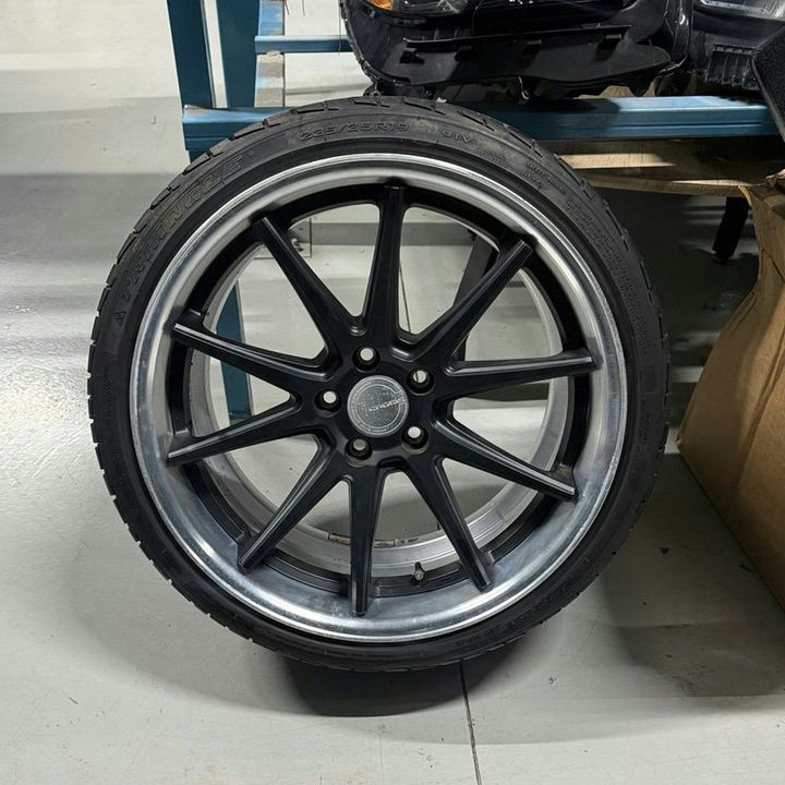 Used 19-inch Wheel and Tire Assembly